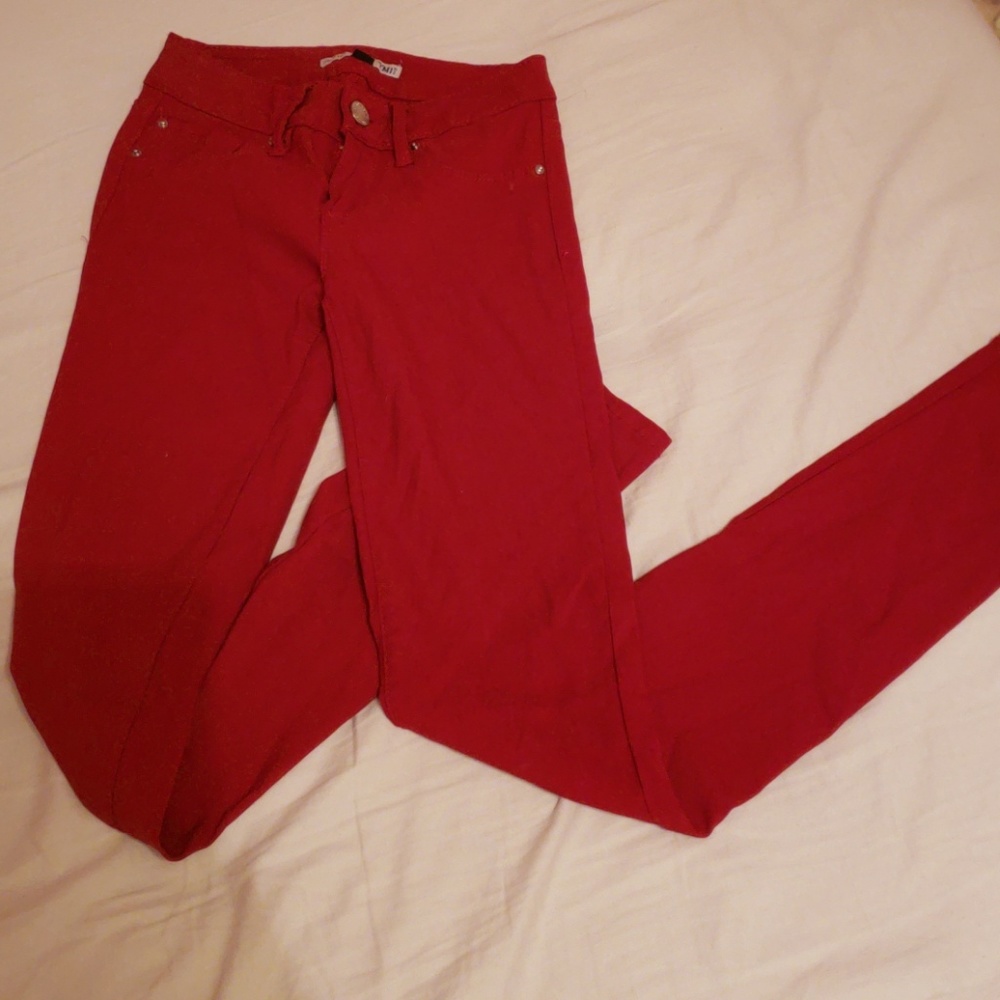 Jeggings - red